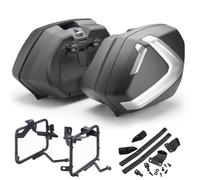 Valises Latérales + Supports Givi V37NT Pour Honda NC 750 X 2016-2018