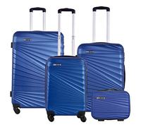Valises rigides 4 PZ. Cabine 56 cm, valise moyenne 66 cm, grande valise 76 cm et sac 23 cm
