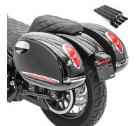 Valises Rigides Alabama (paire) 33 litres Sacoches cavalières + kit de montage