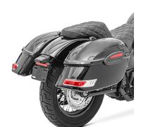 Valises Rigides Delaware Chopper (paire) 33 litres Sacoches cavalières noir