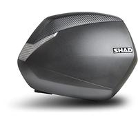 Shad Valises latérales SH36 Carbon - 36 L - Étanches - Compatible 3P System - Noir