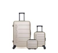 Valises - SWISS KOPPER - Lot de 3 - Grand format - Cabine XXS - Vanity AIGLE - Beige