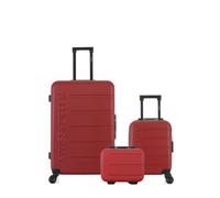 Valises - SWISS KOPPER - LOT DE 3 - Grand format - Cabine XXS - Vanity AIGLE - Bordeaux