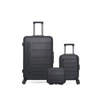 Valises - SWISS KOPPER - Lot de 3 - Grand format - Cabine XXS - Vanity AIGLE - Noir