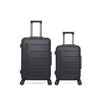 Valises weekend et cabine - SWISS KOPPER - AIGLE - Lot de 2 - Noir - Trolley inclus