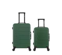 Valises weekend et cabine - SWISS KOPPER - AIGLE - Lot de 2 - Vert foncé - Grand format