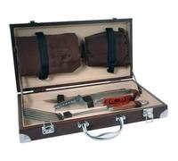 Valisette barbecue - Noir - Métal - Charbon - Manuel - Horizontale