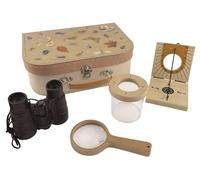 Valisette d Explorateur avec Accessoires en Bois