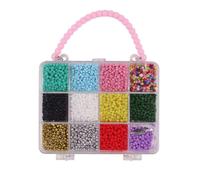 Valisette kit bijoux - MGM - Modèle 3400 - 12 compartiments - Perles et fil - Mixte