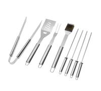 Malette de 8 accessoires inox pour barbecue et plancha