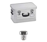 Valisette en aluminium 29 litres Finitions haut de gamme Avec joint en caoutchouc mousse Utilisation polyvalente comme boîte de transport et de rangement