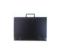 Valisette Exacompta polypropylène noire + Poignée Format raisin (50x70cm)