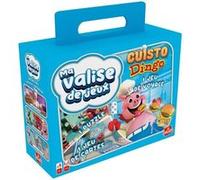 Goliath Valisette Multi-Jeux Cuisto Dingo - Jeu de Société Enfants Rigolo A partir 4 ans Voyage Famille Avec 1 Cartes , Puzzle et Facile à transporter Joueurs