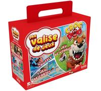 Valisette Multi-Jeux Croc Dog - Jeux de société pour enfant - Idéale dès 4 ans - De 1 à 4 joueurs - Partagez des moments unique entre amis ou en Famille