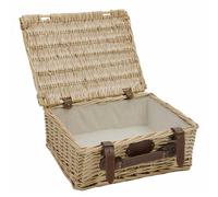 Valisette pique-nique en osier vide