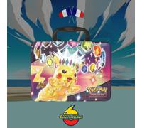 Pokémon – Coffre de collection du JCC Pokémon – 3 cartes promo brillantes, 6 boosters