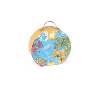 Janod Puzzle Trionimo J02710 – 10 puzzles de 3 pièces (30) Animaux – Dès 3 ans – Carton FSC