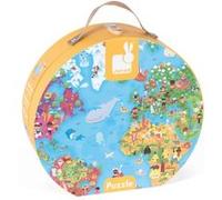 Janod Puzzle Trionimo J02710 – 10 puzzles de 3 pièces (30) Animaux – Dès 3 ans – Carton FSC