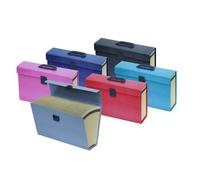 Valisette trieur - FAST - 16 onglets - Cartonné - Assortis - 39 cm x 13 cm x 29 cm