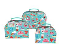 Valisettes enfant Rex London Top Banana (x3) Bleu TU