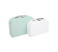 Valisettes pour jouets et matériel créatif (lot de 2)