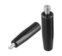 Valixirant 2 tours de fraisage à manivelle Pcs poignée meuleuse tige de roue (M6-) Machines filetées équipement machine mâle tournante avec manivelle pivotante - Construction en contreplaqué (M10 x