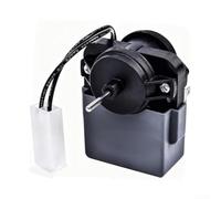 Valixirant 2315539 Moteur de ventilateur d'évaporateur de réfrigérateur | Pièce de rechange pour ventilateur de refroidissement pour moteur à air en plastique pour réparation de congélateur, noir