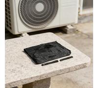 Valixirant Après-shampoing d'extérieur anti-poussière noir 420D accordable - Tissu imperméable avec sangles carrées (76,2 x 76,2 x 81,3 cm ou 91,4 x 91,4 x 99,1 cm) Oxford (91,4 x 91,4 x 99,1 cm)