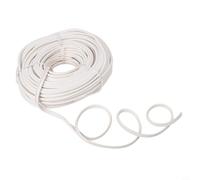 Valixirant Bâche de piscine 120 mm avec verrou de fixation en forme de T pour piscine - Format pieds - Stabilité améliorée de la bande - Revêtement hors sol - Perle blanche (1 pièce)