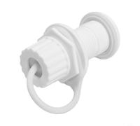 Valixirant Bouchon de vidange fileté de 22 mm pour glacières de camping - Caoutchouc étanche et valve de vidange de refroidisseur, compatible avec la plupart des marques, installation, longueur 50 mm