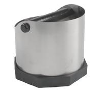 Valixirant Box Home Boîte d'élimination en acier avec palet antidérapant - Machine à café à expresso - Qualité professionnelle 1600 ml Knock Grand emploi commercial (1600 ml)