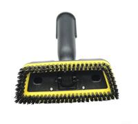 Valixirant Brosse à vapeur à main remplaçable pour Karcher SC1-5 CTK1020, tête de sol en nylon haute température avec extension pour carrelage et meubles de salle de bain, noir