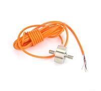 Valixirant Capteur de cellule de pesée miniature DYMH-103, automatisation de jauge de tension et de compression en acier, pesage et tests - Plage de 0 à 500 kg, ± 0,3 % F.S Nonlinéarité (0 ~ 50 kg)