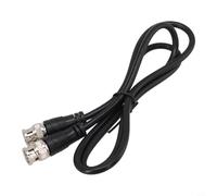 Valixirant DSN-VC288 Module voltmètre numérique LED et ampèremètre, DC 100 V/10 A double affichage avec sonde coaxiale BNC mâle-mâle, câble en PVC blindé, usage domestique et usage (1,5 m)