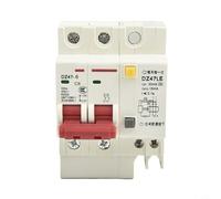 Valixirant Dz47le-63 Disjoncteur de courant résiduel 2 pôles (RCCB) 6-63 a Courant nominal 30 mA Sensibilité 6 ka Court Capacité 230 V AC Grade (6A)