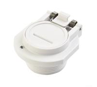 Valixirant Fixation murale de sécurité pour piscine compatible avec Hayward W400BWHP pour Pentair GW9530, nettoyeurs automatiques de rechange côté ventouse, blanc, rotation