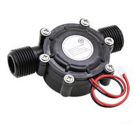 Valixirant Générateur de turbine hydroélectrique, filetage mâle G1/2", sortie 12 V CC, réglable 5 à 12 V, fonctionnement silencieux ≤ 55 dB, plage de 3,5 à 20 L/min, IP65 (sortie CA à 3 lignes)