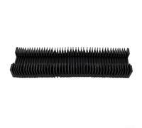 Valixirant HGR20 Rails de guidage linéaires à soufflet télescopiques flexibles - Chiffon de protection résistant à la poussière et à l'huile pour machine CNC, 20 mm de large, longueur étirée de 200 à