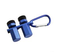 Valixirant Jauge d'escalier carrée en aluminium - Appareil de disposition de chevalet à motif hexagonal avec vis à molette compatible avec bords en bois de 2,02 x 4,72 cm Gadget de bricolage