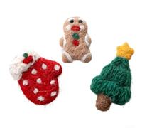 Valixirant Kit de décorations de sapin de Noël en feutre à faire soi-même, décorations de vacances durables pour couronne, guirlande et décoration saisonnière, fournitures d'artisanat festives pour