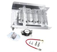 Valixirant Kit de fusible thermostat pour sèche-linge avec élément dissipateur thermique, compatible avec les modèles 279838/279816, remplacement de coupure thermique, assemblage d'installation