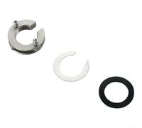 Valixirant Kit de robinet en acier anti-relâchement pour évier de cuisine et salle de bain, accessoire de serrage d'évier avec double vis de verrouillage, réutilisable
