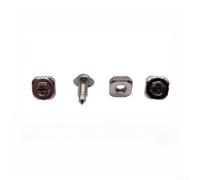 Valixirant Kit de vis de borne de câblage pour machine à laver et sèche-linge, accessoires en métal, kit de réparation de connexion sécurisée, argent, 1 paquet