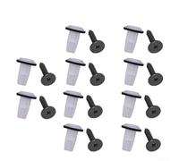 Valixirant Lot de 10 œillets à vis pour doublure de roue de voiture compatibles avec 90103TA0000 et fixations en acier