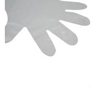 Valixirant Lot de 100 gants de nettoyage pour travaux manuels S/M/L/XL Tailles de laboratoire Gants de préparation en vinyle Curled Latex - Food Tpe - Poignets de travail (lot de 100) (XL)