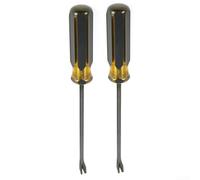 Valixirant Lot de 2 outils de levage d'agrafes avec poignée en acier au chrome vanadium traité thermiquement 22 cm
