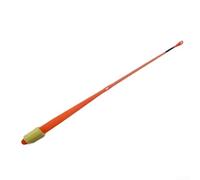 Valixirant Lot de 5 embouts de pêche sur glace 100 mm x 0,3 mm fins en ABS pour pêche en saison froide - Haute visibilité - Jaune/rose/orange/vert, compatible avec les cannes à pêche à glace standard