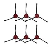 Valixirant Lot de 6 brosses latérales en nylon pour animaux domestiques Mars01 pour robot Lubluelu Coins enfants - Nettoyage d'aspirateur de rechange pour zones difficiles d'accès