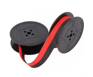 Valixirant Lot de rubans encreurs pour machine à écrire portable vintage et moderne - Rubans de rechange en nylon rouge/noir, 9 x 5 x 1,5 cm, compatibles avec calculatrices et machines de traitement