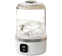 Valixirant Mode lavage à linge chaussettes 1 l machine de nettoyage compacte rechargeable motif voyage avec 2 sous-vêtements sans fil USB (blanc)